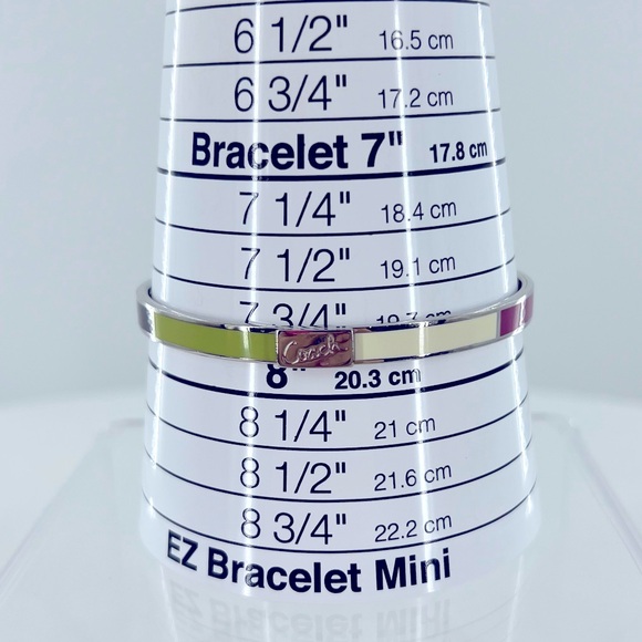 Coach Multicolor Thin Enamel Bracelet - Picture 9 of 13